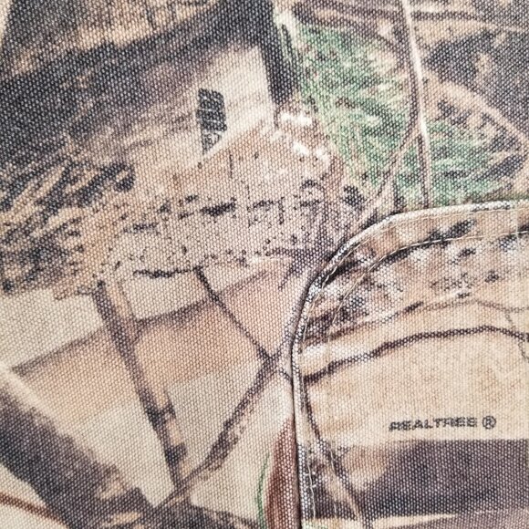 Vtg Carhartt Camo Pants B235 CAP Dungaree Fit Carpenter Mens 40 X31 - Picture 8 of 9